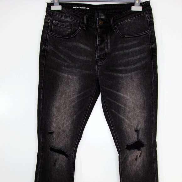 BNWT AW20 SIX WEEK RESIDENCY DISTRESSED FADED JEANS 30 - Picture 2 of 13